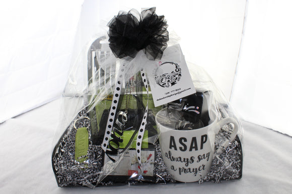 Women's Office Desktop Motivational Basket